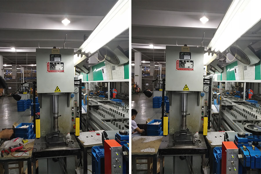 安全光栅压机上应用