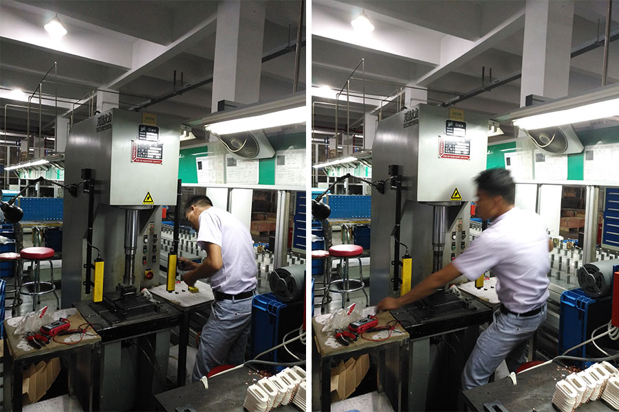 安全光栅压机上应用